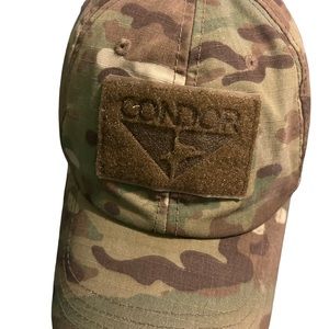 Condor Multicam Hat Tactical Team Camo Patch Ripstop Military Cap adjustable